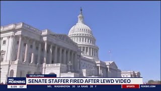 Alleged congressional staffer fired after filming sex tape inside Senate hearing room report [upl. by Landa]