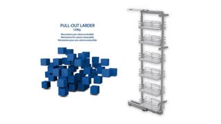 SIGE SPA  Pullout larder Installation video [upl. by Yltneb529]