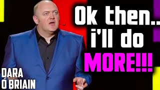 Dara Cleverly Responds To Random Heckle  Dara Ó Briain [upl. by Ephrayim585]