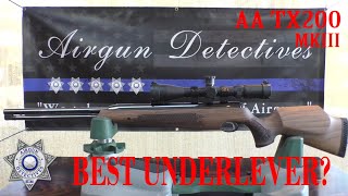 AIR ARMS TX200 MKIII UNDERLEVER AIR RIFLE quotFULL REVIEWquot by Airgun Detectives [upl. by Yeldar]