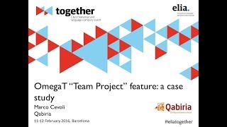 OmegaT “Team Project” feature a case study [upl. by Yasnil]