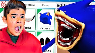 Criamos a CONTA do SONIC TAPES DO MAL no Roblox BROOKHAVEN Estevão Milla e Milly soporcausa [upl. by Beall587]