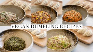 5 Easy and Delicious Vegan Dumpling Filling Recipes [upl. by Pruchno]