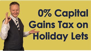 Avoid paying Capital Gains Tax CGT  Furnished Holiday Let FHL [upl. by Notlef]