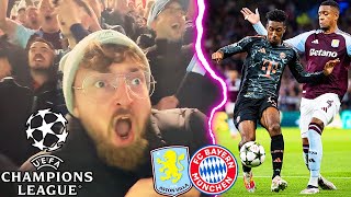 Aston Villa vs FC Bayern  UCL Stadionvlog 😱  SCHOCK für den FCB  ViscaBarca [upl. by Renruojos]