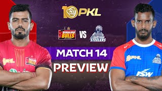 PKL Season 10 Match 14 Bengaluru Bulls vs Haryana Steelers Preview Starting 7 amp Predictions [upl. by Rufus]