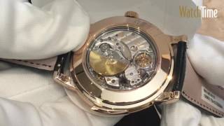 Patek Philippe Grande Complication Ref 5074R012 movement [upl. by Enailil]