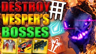 How To DESTROY Vespers Host ONE PHASE BOTH BOSSES Destiny 2 [upl. by Aniahs]