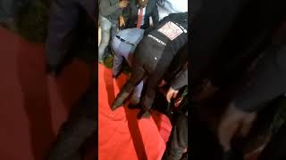 Disturbing scenes at Bahatis red carpet event as Prezzo faints during an interview [upl. by Monson967]