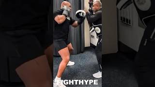 Mike Tyson SHOWS THE KNOCKOUT SHOT for Jake Paul DISPLAYS 0 to 100 KO POWER [upl. by Bibi]