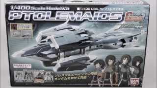 BANDAI Gundam Collection 1400 scale CBS70 PTOLEMAIOS First Edition JAPAN 45172 [upl. by Nobel]