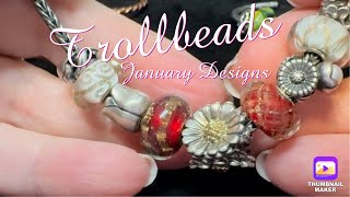 Trollbeads  January Designs [upl. by Harrow101]