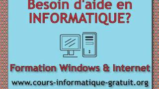 Introduction au cours dinformatique  Formation et Cours Windows XP Français  1 [upl. by Biles702]