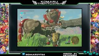 The Legend Of Zelda Breath Of The Wild  Red Lynel Fights Locations [upl. by Kauslick397]