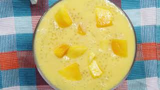 Mango Sago Recipe [upl. by Nairod530]