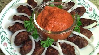 Ćevapčići with Ajvar Slovenian recipe [upl. by Karsten]