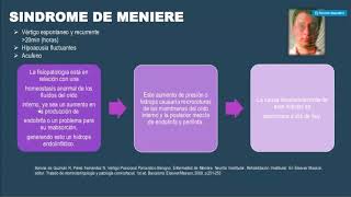 Sindrome de Meniere laberintitis neuronitis vestibular lesiones de V VII Y VIII par craneal [upl. by Jehiah]