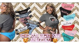 Super Cute SHEIN UNDERWEAR TRY ON HAUL  HUGE SHEIN Plus Size Haul part 3 by Shareen Nicole [upl. by Ellimac]