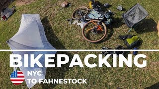 Overnight bikepacking  NYC to Fahnestock State Park with NYC ADV [upl. by Zacherie604]