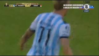 Gol de Cristian Menendez  Atletico Tucuman 2 x 0 Atletico Junior  Copa Libertadores [upl. by Claudy]