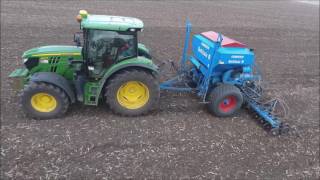 Agricola Prut John Deere 6170R6105R  Lemken Heliodor  Lemken Solitair 9 [upl. by Vogel]