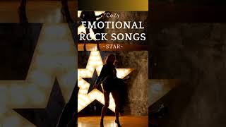 Emotional Rock Songs STAR music song rock bgm clubmusic metal shorts [upl. by Purvis548]