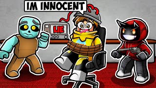 We Took A LIE DETECTOR TEST in ROBLOX Murder Mystery 2 [upl. by Middendorf]