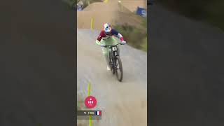 ⚡ La descente éclair de Loïc Bruni  shorts sports vtt [upl. by Eidnil]