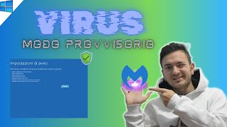 Come Rimuovere un Virus in Modalità Provvisoria su Windows 10  Guida Completa [upl. by Mccurdy]