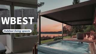 Waterproof pergola roof ideasWbest make it possible [upl. by Odnarb]