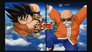 DBZ Budokai Tenkaichi 3 ᴴᴰ  Yajirobe vs Master Roshi [upl. by Yentruok]