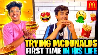 He Tried Mcdonalds For The First Time 😨in His Life  TSG Jash Vlogs [upl. by Nomyad]