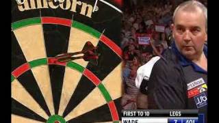 9 Darter 2 Phil Taylor vs James Wade  2010 Premier League Finals  Part 89 [upl. by Burget79]