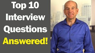 Top 10 Job Interview Questions amp Answers for 1st amp 2nd Interviews [upl. by Michaeline546]