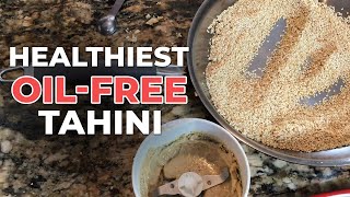 How to Make Tahini Without Adding Oil [upl. by Neral]