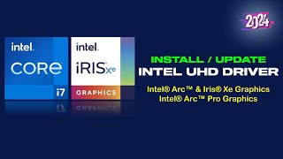 How To Install Or Update Intel UHD Graphics Driver On Windows 11 10 [upl. by Elleirb]