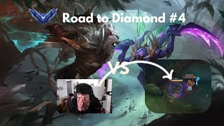 SoloQ Jungla  Rengar VS KhaZix  Road to Diamond 4 [upl. by Bilat961]