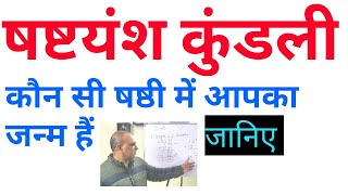 षष्टयंश कुंडली से जानिए कौन सी षष्ठ में आपका जन्म हैं D60 chart and birth time rectification No 71 [upl. by Quigley]