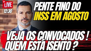 Ao Vivo 1230  Pente Fino  Presidente do INSS Fala Sobre Convocados Veja Quem Está Isento [upl. by Stormie320]