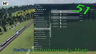 Fahrpläne S351 Transport Fever 2  Community Map [upl. by Eelsnia417]