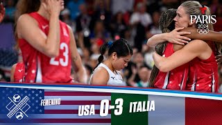 Highlights Voleibol USA vs Italia 03 en la Final  Juegos Olímpicos París 2024 [upl. by Arimihc953]