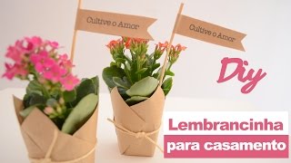 DIY LEMBRANÇA PARA CASAMENTO [upl. by Cas]