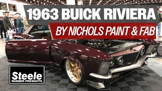 1963 Buick Riviera by Nichols Paint amp Fab at 2019 Detroit Autorama [upl. by Elison]