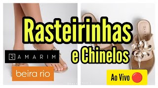 RASTEIRINHAS FEMININAS VERÃO 2025  CHINELOS LINDOS  BEIRARIO CALÇADOS E RAMARIM VERÃO 2025 [upl. by Othilie349]