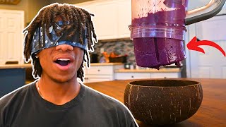 Making a Smoothie Bowl Blindfolded [upl. by Sibyl25]