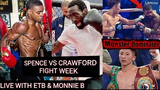 Naoya Inoue vs Stephen Fulton Post Fight  Errol Spence vs Terence Crawford Fight Week [upl. by Sheply]