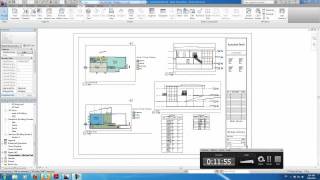 Autodesk Revit Tutorials 19 Creating a Sheet [upl. by Anoniw]