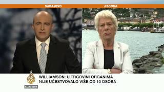 Carla del Ponte o trgovini organima na Kosovu [upl. by Sucramal928]