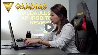 GAMDIAS NUMBAWAN Indepth Review of Gamdias Aphrodite Gaming Chair and Gamdias Daedalus Table RGB [upl. by Modnarb]