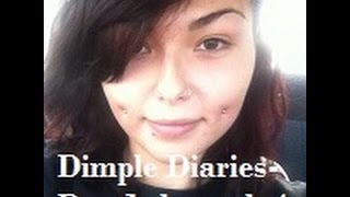 DimpleCheek Piercings Day 14 Piercings  NativeBeauty [upl. by Ainevul]